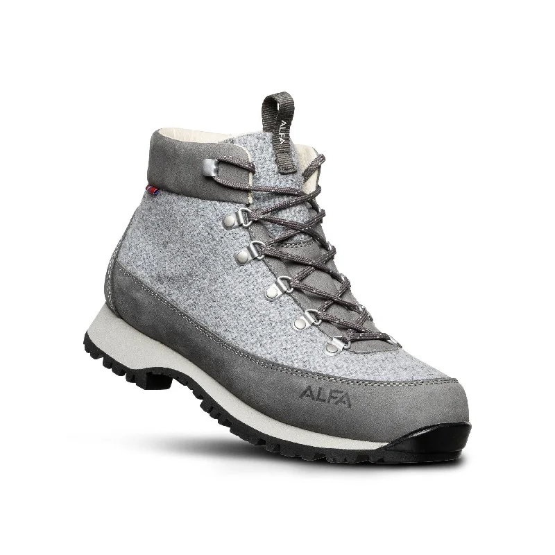 Limited Time Offers Stad W - Winter boot in wool - GREY