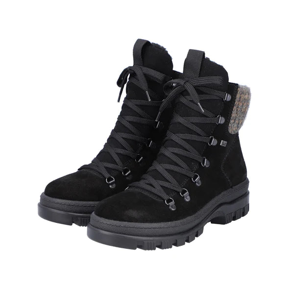 Casual Chic Deals Rieker X8200-00 Womens Flip Grip Boots