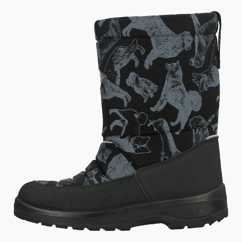 Laid-Back Fashion Offers Winter boots Lady, Black Dogs