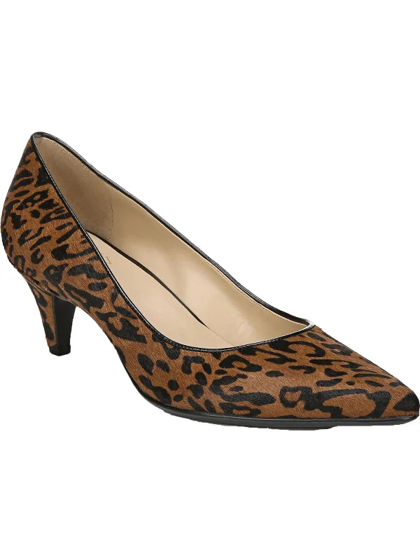 Chic Style, Always In Vogue Beverly 2 Womens Leather Calf Hair Pumps