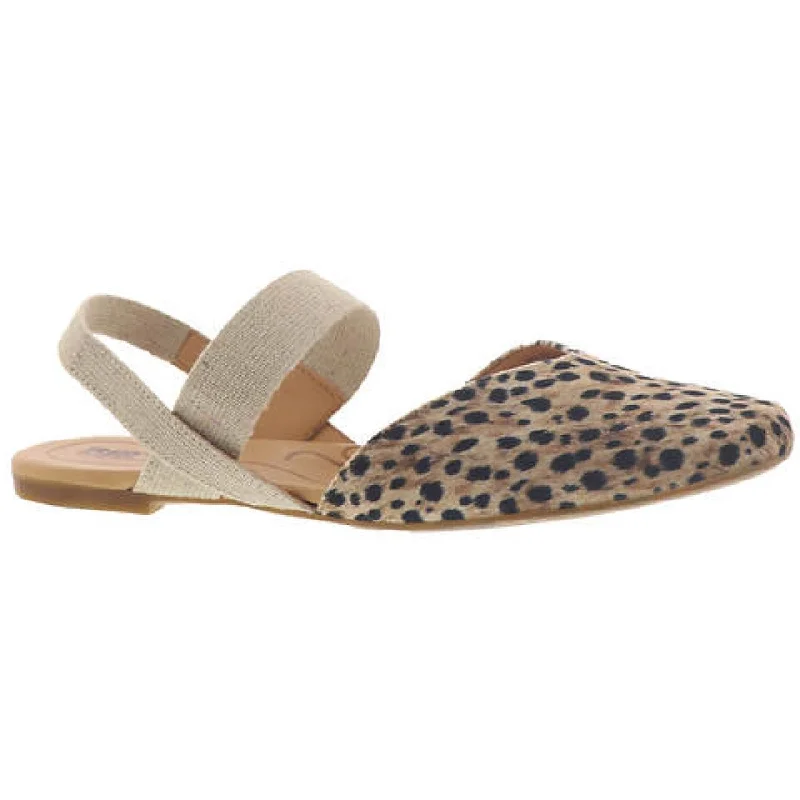 Refined Fashion Sale Born Womens Coco Animal Print Flat Ankle Strap