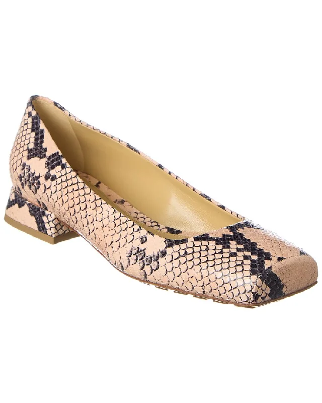 Sporty Fashion Offers Bottega Veneta Tower Python Pump