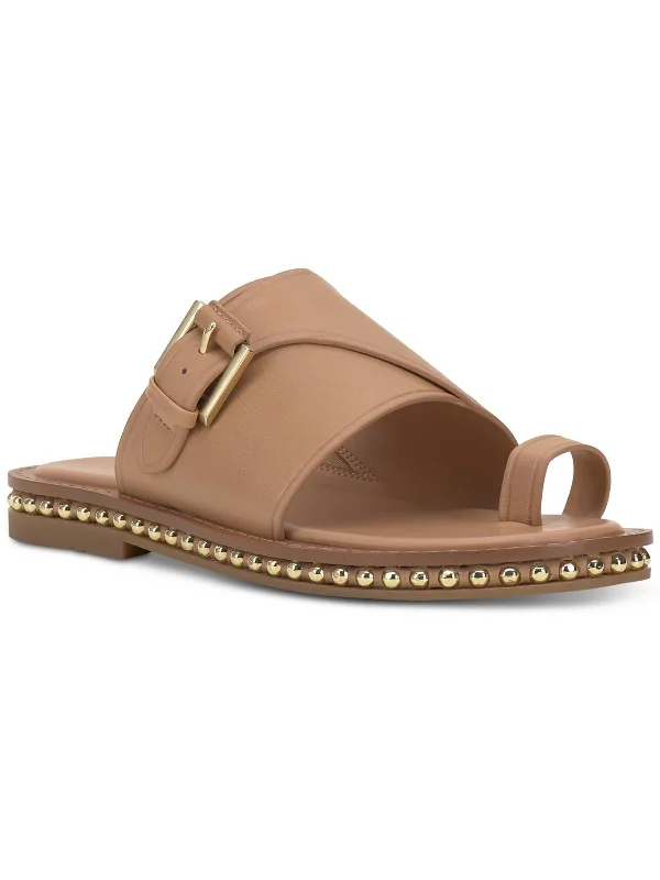 Swimwear Summer Blowout c Womens Slip On Leather Slide Sandals