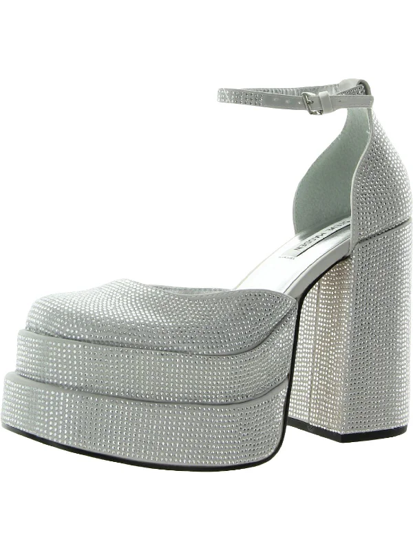 Clearance Event Charlize Womens Block Heel Ankle Strap Platform Heels