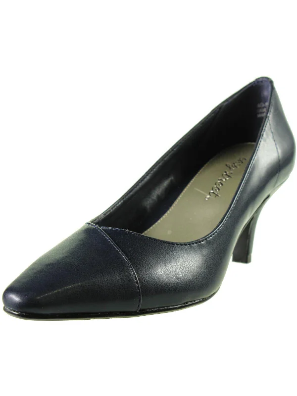 Lightweight Walking Shoes Offers Chiffon Womens Faux Leather Pointed Toe Pumps