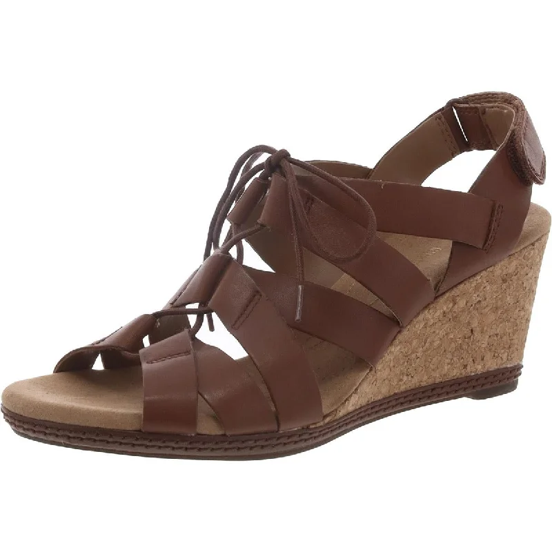 Step Ahead, Lead The Trend Clarks Womens Helio Mindin Ankle Strap Open Toe Strappy Sandals