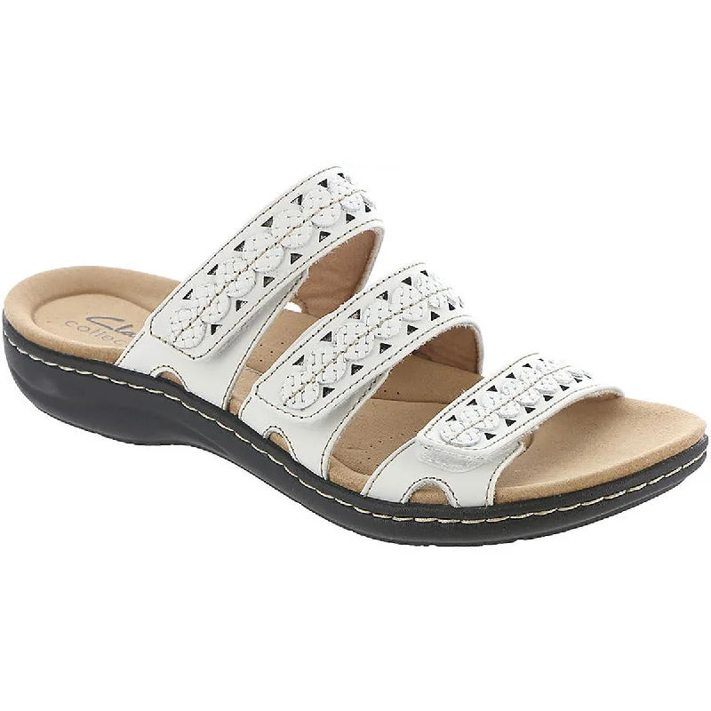 Modern Urban Slip-Ons Clarks Womens Laurieann Cove Slip On Strappy Slide Sandals