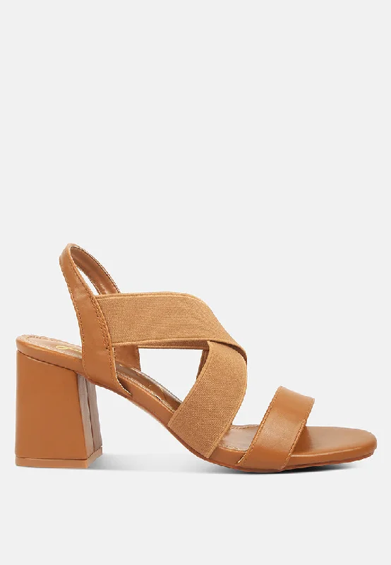 Flash Sale comfortable straps block heel sandals