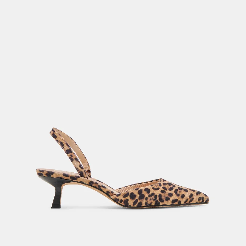 Timeless Elegance Sale CORSA HEELS DK LEOPARD SUEDE