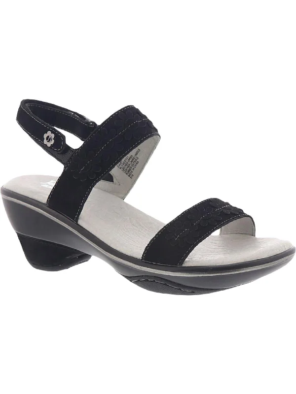 Fashionable Casual Footwear Offers Daisy Womens Leather Adjustable Heel Sandals