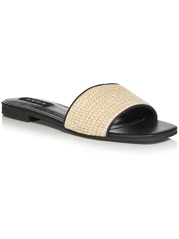 Quick Grab Deals Deker Womens Slip On Slide Pool Slides