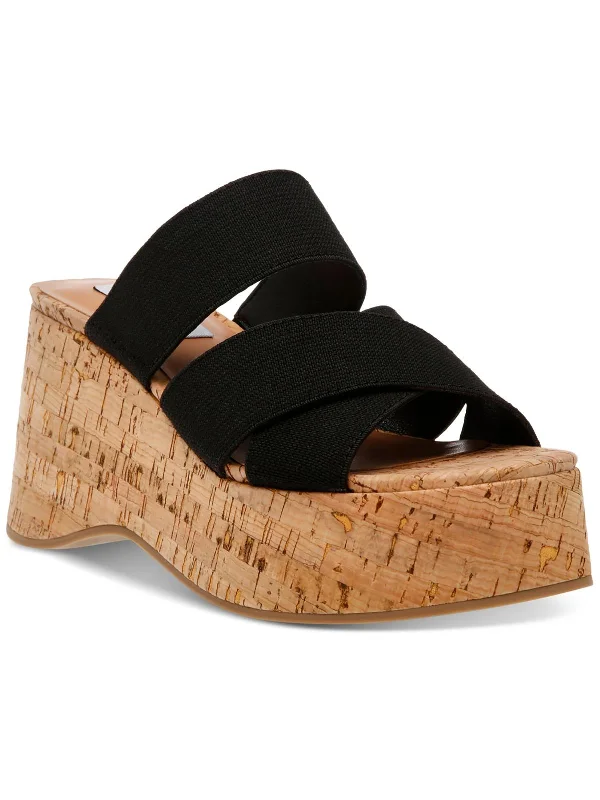 Special Offers, Don't Miss Deo Womens Wedge Slip On Platform Sandals