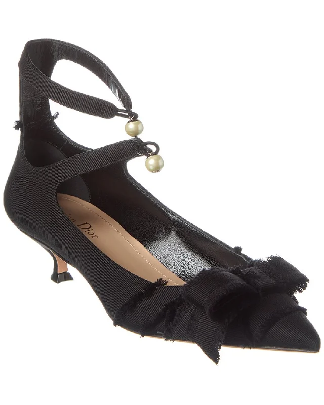 Classic Elegance Sales Dior Adiorable Grosgrain Pump