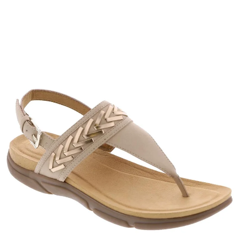 Style Without Limits Easy Spirit Womens Monte 3 Chevron Ankle Strap