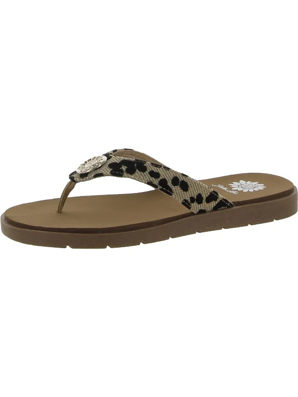 Casual Slip-Ons Promotion FELCIA Womens Slip On Thong Slide Sandals