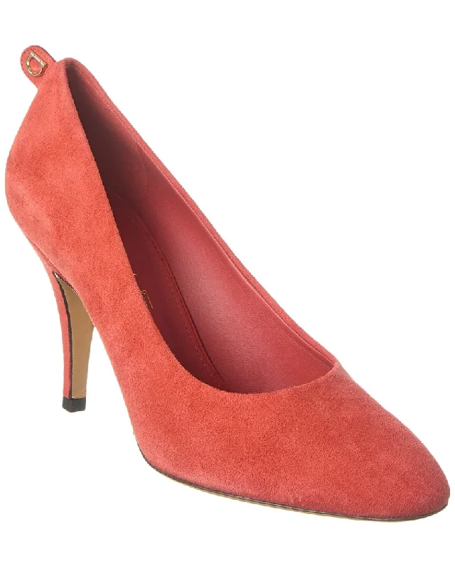 Refined Fashion Sale Ferragamo Judy Suede Pump