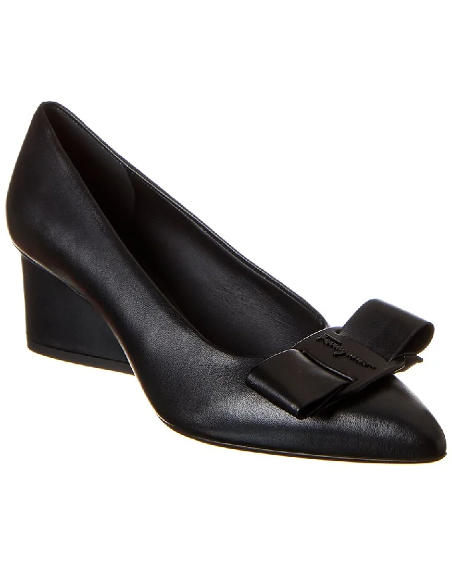 Chic Style Ferragamo Viva Leather Pump