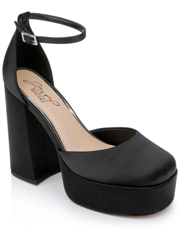 Step Ahead, Lead The Trend GIADA Womens Satin Pumps