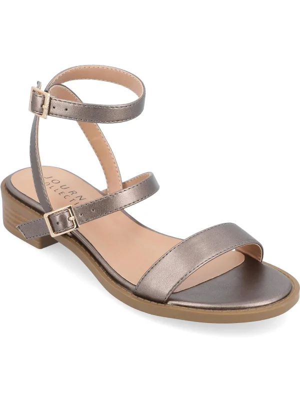 Sale Clearance gigi sandals Womens Patent Strappy Ankle Strap