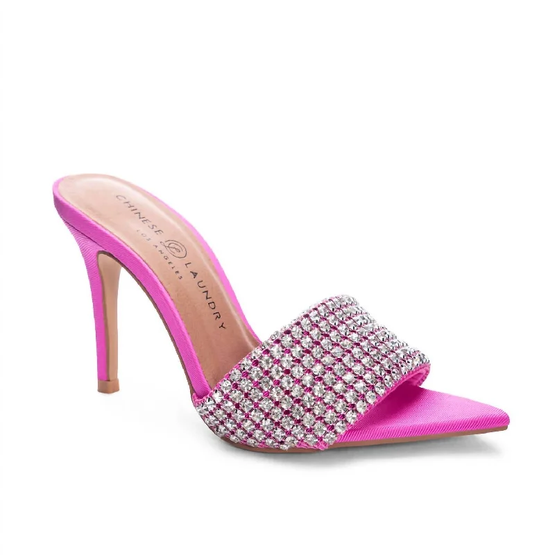 Hurry Before It's Gone Jeepers Stiletto Heel In Hot Pink