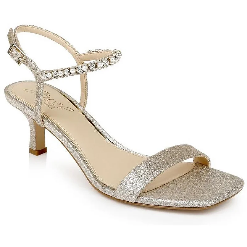 Classic Casual Shoes Sale Jewel Badgley Mischka Womens Lalita Open Toe Ankle Strap Heels