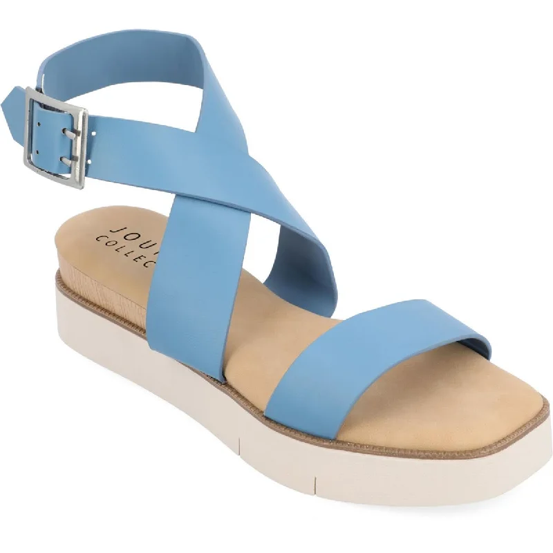 Chic Style, Always In Vogue Journee Collection Womens  Havalee Ankle Strap Comfort Foam