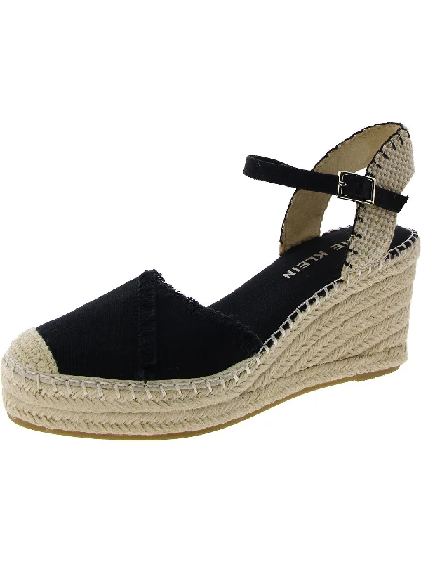 High-Quality Women's Shoes LAKEN Womens Espadrille Ankle strap Wedge Heels