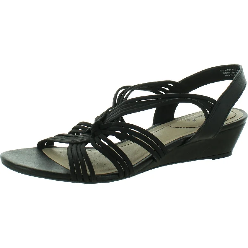 Premium Style Offers LifeStride Womens Slingback Strappy Wedge Sandals