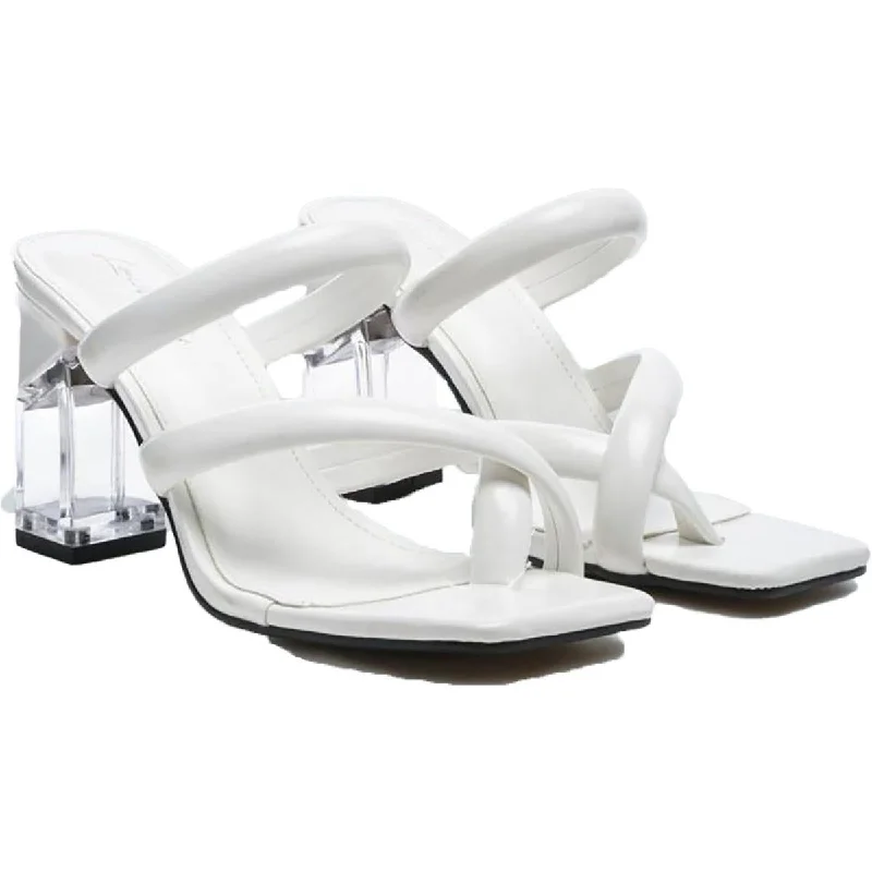 Stupidly Low Prices London Rag Womens ERISED Faux Leather Cross straps Strappy Sandals