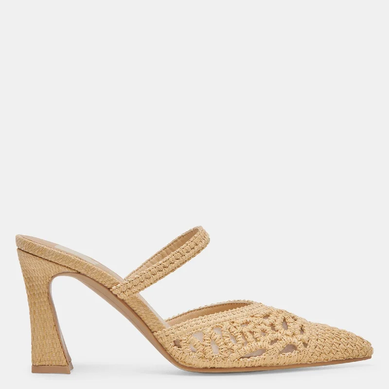 Ride The Style Wave Nassau Heels Natural Raffia