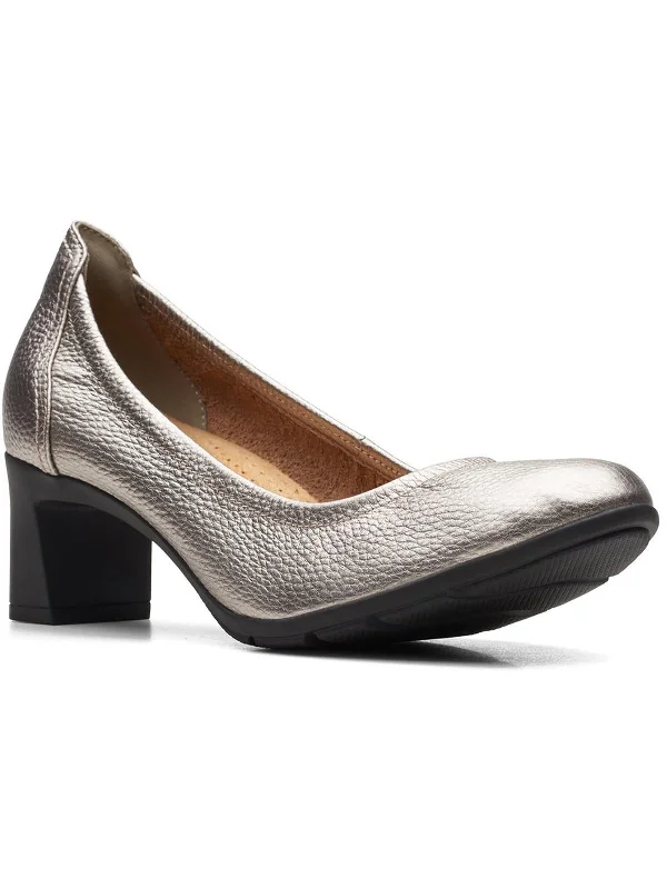 Special Offer Neiley Pearl Womens Leather Slip On Pumps