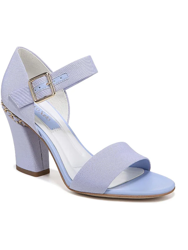 Inspired By You, Designed For You Ofelia Womens Adjustable Open Toe Ankle Strap