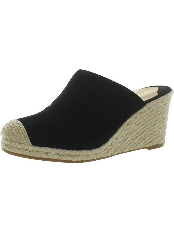 Women's Waterproof Shoes Pennie Womens Suede Slip-On Wedge Sandals