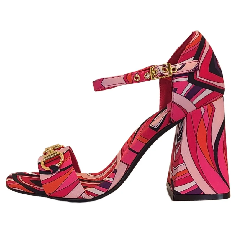 Limited Time Flash Sale Pop-Star-B Heels In Pink Multi