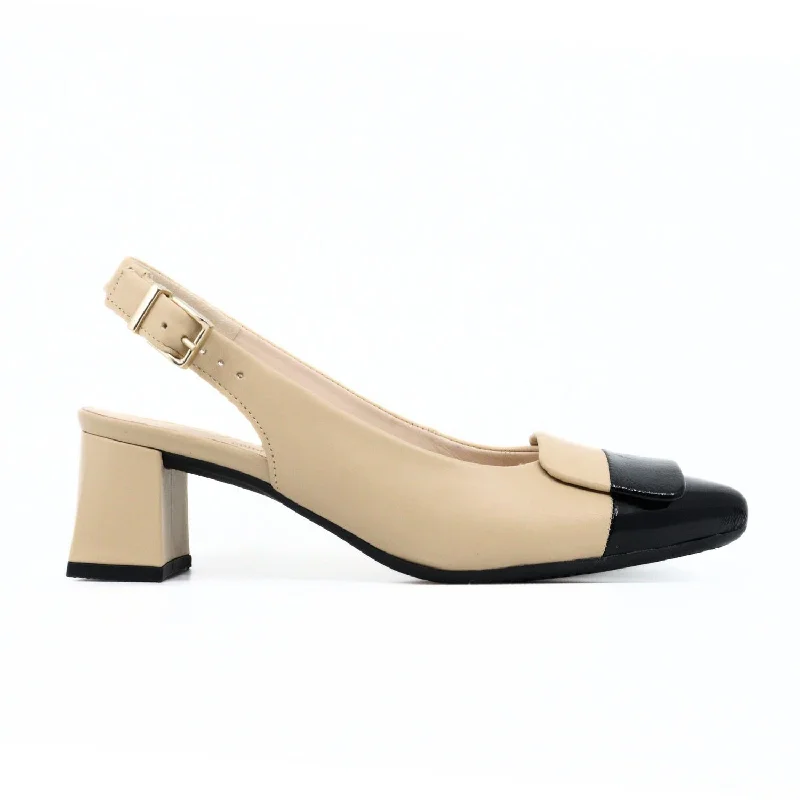 Shop Sales Pump Slingback In Caramel