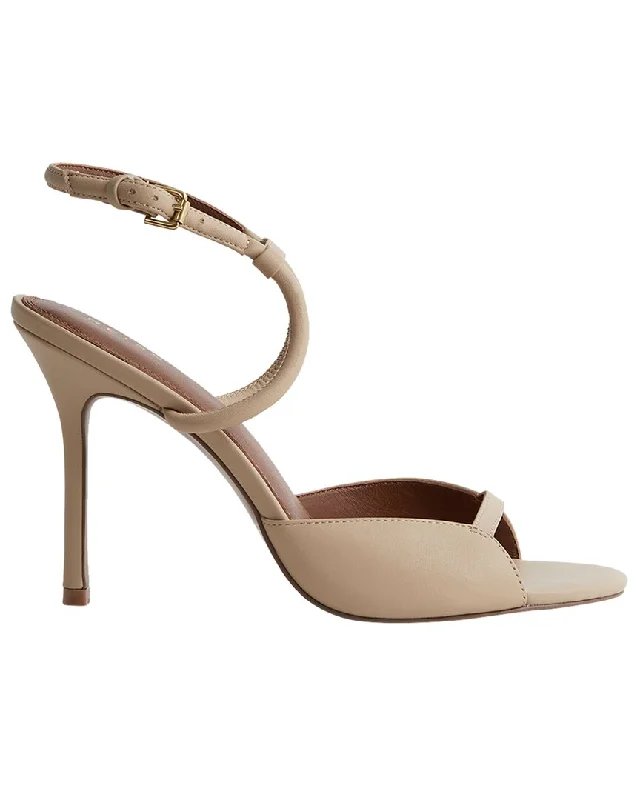 Discover Now Reiss Harper Leather Strappy Heel