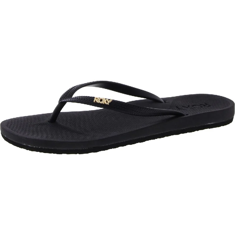 Water-Resistant Shoes Sale Roxy Womens Jettie Slip-On Casual Thong Sandals