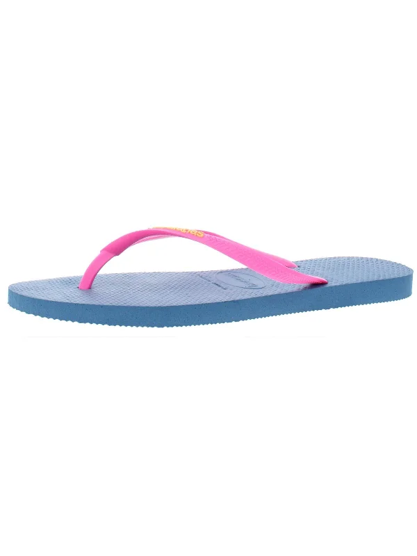 Popular Collection Slim Logo Pop Up Womens Signature Sandals Flip-Flops