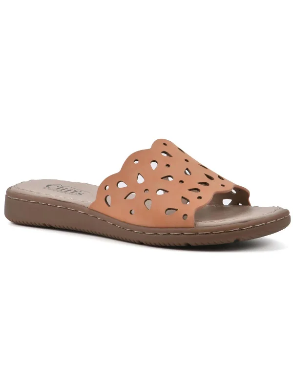 Luxury Casual Deals Squad Womens Nubuck Slide Sandals