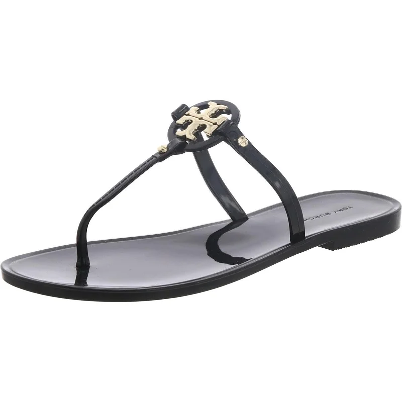 Stylish Shoe Discounts Tory Burch Womens Round toe Flip Flop Thong Sandals