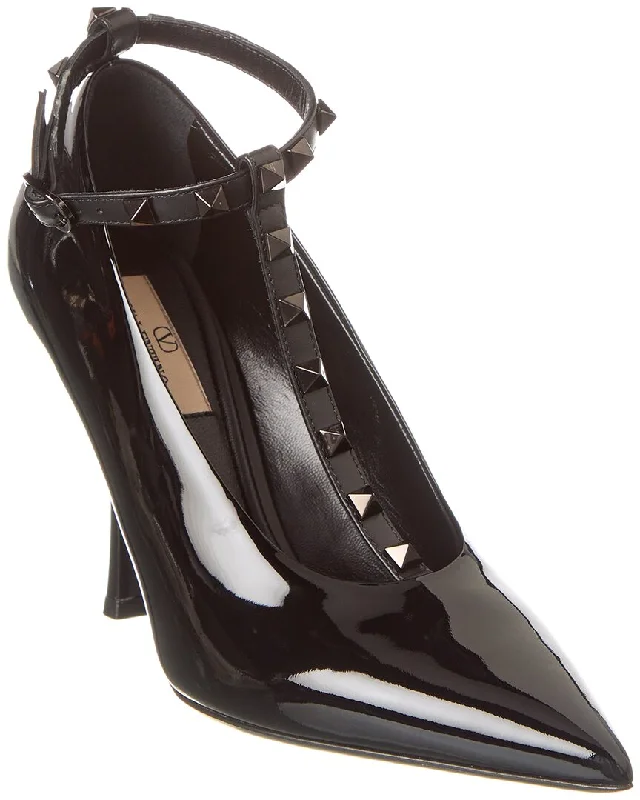 All-Day Comfort Shoes Valentino Rockstud 100 Patent Pump