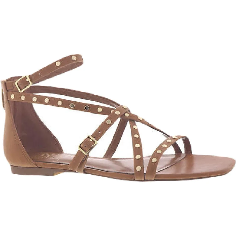 All-Season Shoes Discount Vince Camuto Womens Seseti Leather Open Toe Strappy Sandals