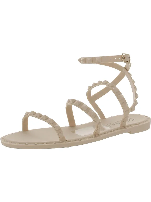 Break Fashion Norms Womens Casual Flat Strappy Sandals