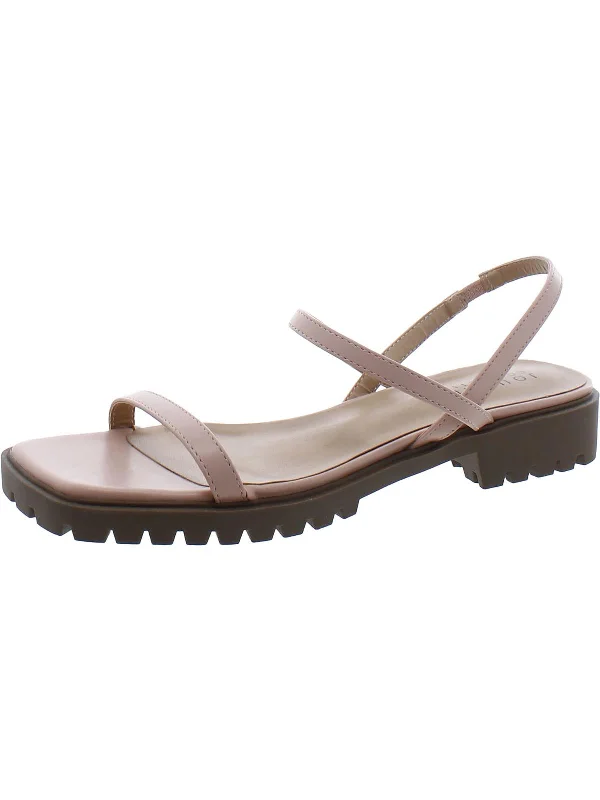 Contemporary Casual Footwear Womens Comfort Insole Manmade Flatform Sandals