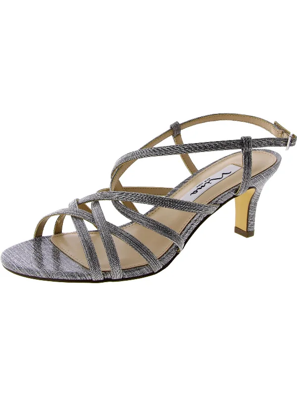 Contemporary Fashion Sale Womens Evening Criss-Cross Slingback Sandals