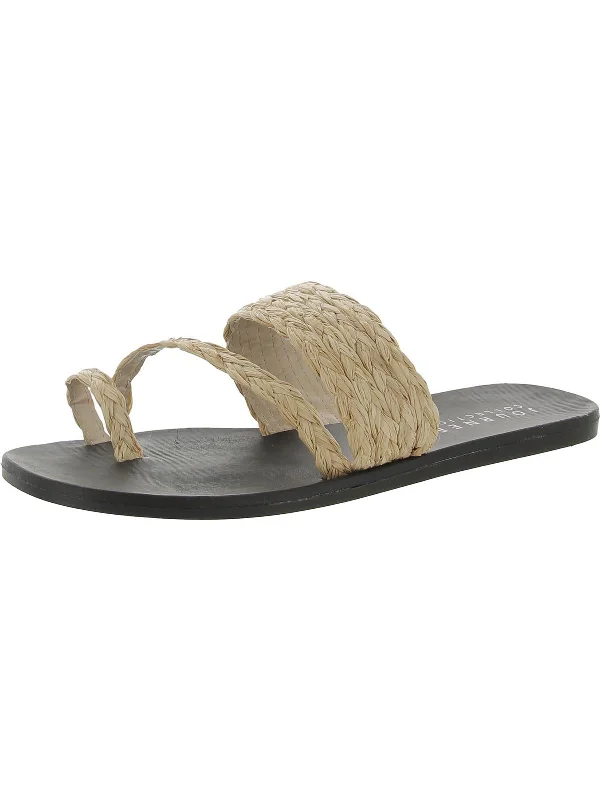 Trendy Women's Wear Collection Womens Flat Slip On Slide Sandals