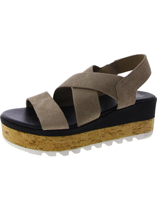 Fashionable Casual Footwear Offers Womens Leather Open Toe Wedge Sandals