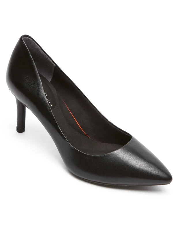 Premium Casual Footwear Womens Leather Pointed Toe Pumps