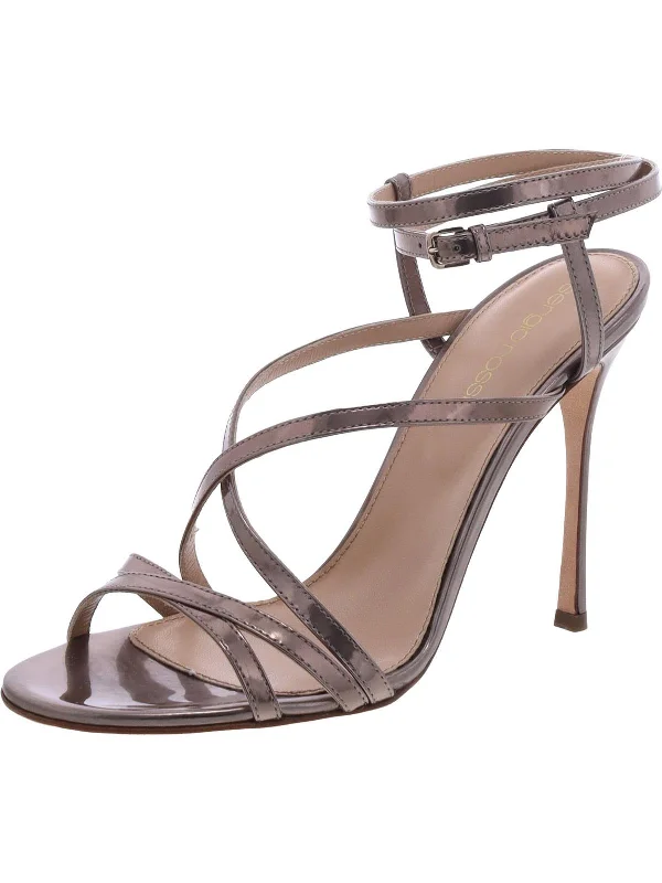 Cozy Comfort Style Sale Womens Patent Leather Ankle Strap Heels