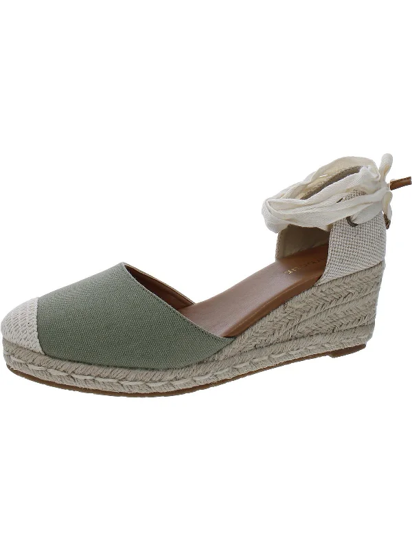 Enjoy Discount Womens Suede Closed Toe Wedge Sandals